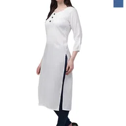 Coft Women Thread Work Crepe Kurta-picture-16