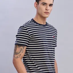 Tommy Hilfiger Men Brand Logo Striped T-shirt image 3