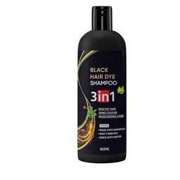CHIWA 3 IN 1 Hair Dye Shampoo - 100 ml - Black image 1