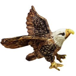 Tickles Bald Eagle Soft Stuffed Plush Bird Toy for Kids Boys & Girls Birthday Gift (Color: Multicolor Size: Length 50 cm)-picture-17