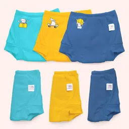 SuperBottoms Padded Underwear for 2-3Y Babies | Potty Training Pants for Mess-Free Diaper-Free Time | Lil Explorer's Club | Pack of 6-picture-24