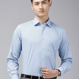 Van Heusen Pure Cotton Custom Fit Printed Formal Shirt-picture-7