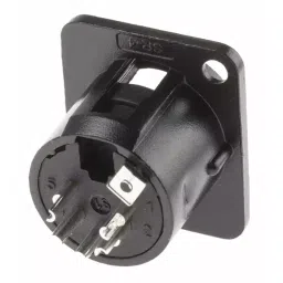 RS PRO Panel Mount XLR Connector Male 5 Way, 457926-picture-15