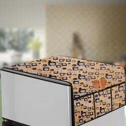 The Furnishing Tree Beige Plastic Refrigerator Cover-picture-24