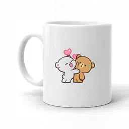 Mr UVD White Ceramic Cup image 2