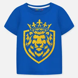 YK X Trampoline Boys Printed T-shirt image 2