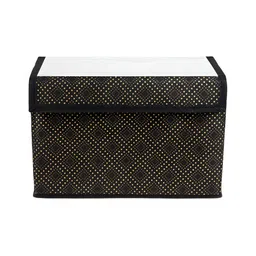 Aura Black & Gold Toned 2 Pieces Printed Multi-Utility Organisers image 5