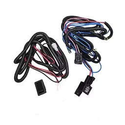 Auto Pearl Car LED Fog Lamp Chrome Light with Wiring Kit Compatible For Maruti Suzuki Alto 800 2019 image 3