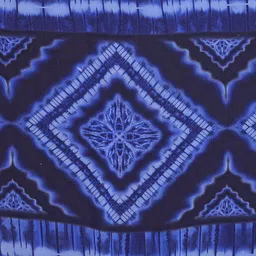 Ambuja International Tie and Dye Mirror Work Pure Georgette Saree image 2