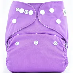 Bumberry Pocket Cloth Diaper With One Microfiber Insert - Violet-image-14