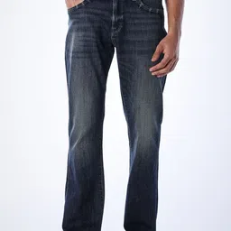 Jack & Jones Men Bootcut Low-Rise Light Fade Stretchable Jeans-picture-38