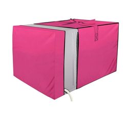 Stylista Pink Solid Waterproof Air Conditioner Covers-picture-35