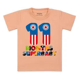 Arvesa Kids Printed Applique T-shirt-picture-10