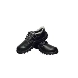 Safe Dot Steel Toe Safety Shoe Low Ankle PVC Sole Black for Industrial Use UK11, SS-05 (Pack of 1 Pair)-picture-26