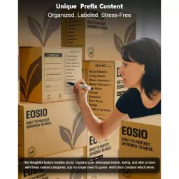 Eosio Corrugated Boxes 5 Ply 26X13X14 inch Size Cardboard Brown (Pack of 4) image 3