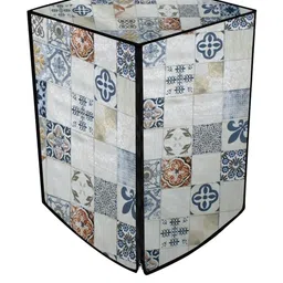 The Furnishing Tree Cream Printed Washing Machine Cover image 4