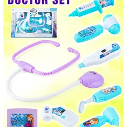 Fiddlerz Doctor Set Toys for Girl Kids Mini Medical Instruments kit Bag Role Play Birthday Return Gift Doctor Set for Kids-image-10