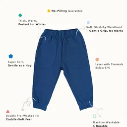 Greendeer Kids Cotton Regular Fit Jogger Track Pants image 2