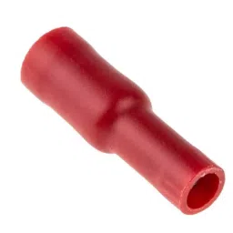 RS PRO Insulated Crimp Bullet Connector Brass Female 4 mm Red, 534317-image-85
