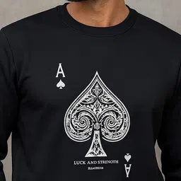 WILD ELEPHANT Men Graphic Printed Round Neck Long Sleeves Pullover Sweatshirt image 4