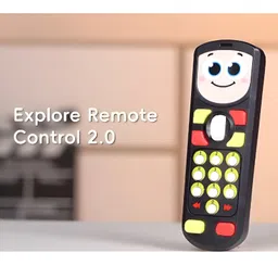 negocio NEGOCIO- Baby Remote Control Toy Realistic Toddler TV Remote Early Education Learning Remote Kid Infant Baby Toys- PACK OF 1- COLOR MAY VARY image 2