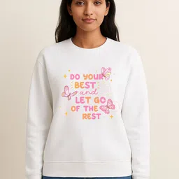 Anikmart Typography Printed Round Neck Long Sleeves Organic Cotton Pullover Sweatshirt-picture-29