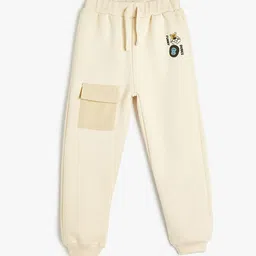 Koton Infant Boys Printed Mid-Rise Joggers-picture-58