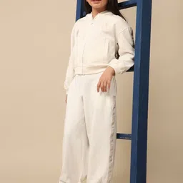 U.S. Polo Assn. Kids Girls Solid Mid-Rise Regular Fit Brand Tape Jogger-picture-37