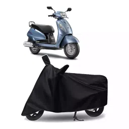 Auto Pearl Bike Cover for Suzuki Access (Black)-picture-22