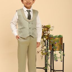 Pro-Ethic STYLE DEVELOPER Boys 3-Piece Cotton Party Suits-picture-2
