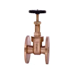 Leader 3 Inch, 80 mm Gun Metal Wheel Operated Gate Valve IS 010-image-85
