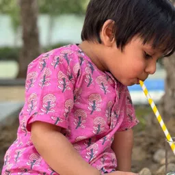 Sangria Boys Printed Pure Cotton Kurta image 4