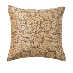 WISE HOME Gold 5 Pieces Small Size Square Cushion Cover image 3