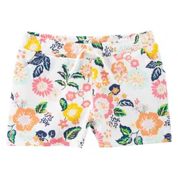 Carter's Floral Pull-On French Terry Shorts - Multicolor-picture-10