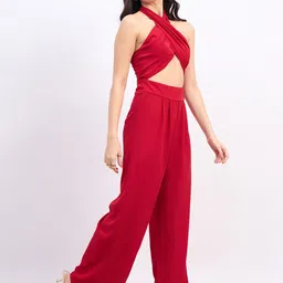 Berrylush Halter Neck Basic Jumpsuit image 3