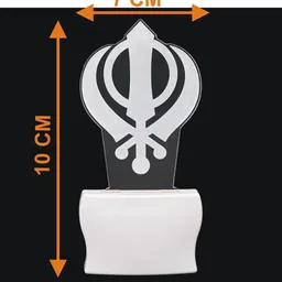 1ST TIME Red & White Acrylic Contemporary Abstract Shaped Shaped Wall Lamp image 4