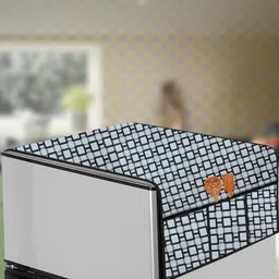 The Furnishing Tree Grey Printed Refrigerator Cover-picture-25