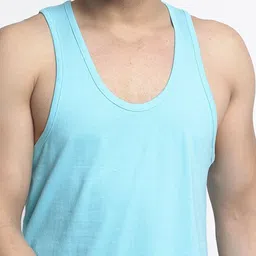 Friskers Pack Of 2 Cotton Basic Vests 10525C-03-20 image 4