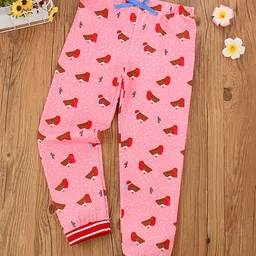 Kookie Kids Full Length Lounge Pant - Pink-picture-25