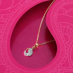 Mia By Tanishq Women 14Kt Gold Pendant With 0.08 Carat Natural Diamond -0.512 g-picture-38