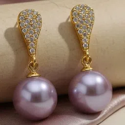 DIVASTRI Geometric Drop Earrings image 2