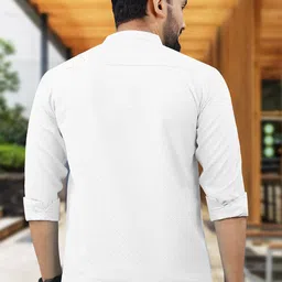 VeBNoR Men Thread Work Dobby Kurta image 4