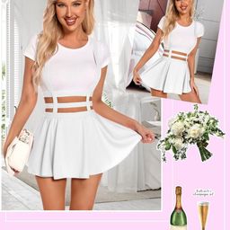 GuSo Shopee Women White Baby Dolls-picture-25