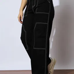 Noh.Voh - SASSAFRAS Kids Girls Straight Fit Cargos Trousers image 4