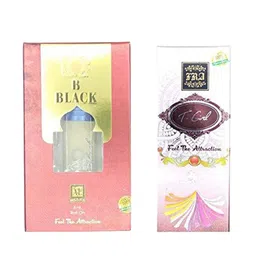 RAVIOUR LIFESTYLE Set Of 2 B Black & T Girl Alcohol Free Roll On Attar - 8 ml Each-picture-11