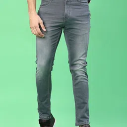 V-Mart Men Regular Fit Mid-Rise Light Fade Stretchable Jeans-picture-34