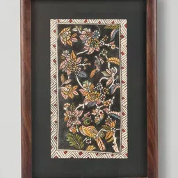 Fabindia Black Single Piece Wood Other Wall Paintings-picture-12