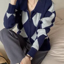 KPOP Women Argyle image 5