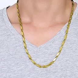 APUNKA D FASHION Men Stainless Steel Gold-Plated Chain-picture-16