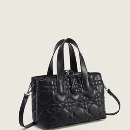 StyleCast x Revolte Women Textured Structured One Handle Sling Bag image 3